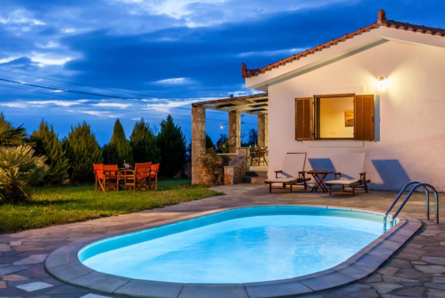 Villa Katerina Panormos  ภายนอก รูปภาพ